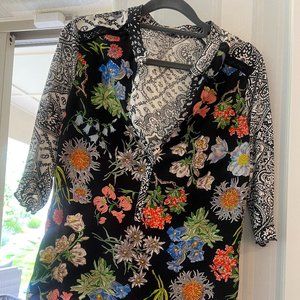 Tiny floral blouse from Anthropologie